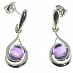 PENDIENTES AMATISTA