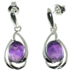 PENDIENTES AMATISTA