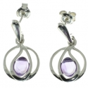 PENDIENTES AMATISTA