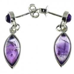 PENDIENTES AMATISTA