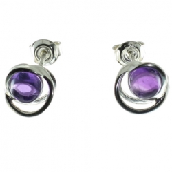 PENDIENTES AMATISTA