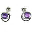 PENDIENTES AMATISTA