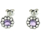 PENDIENTES AMATISTA