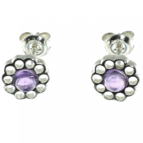 PENDIENTES AMATISTA