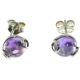 PENDIENTES AMATISTA