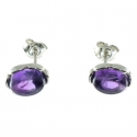 PENDIENTES AMATISTA