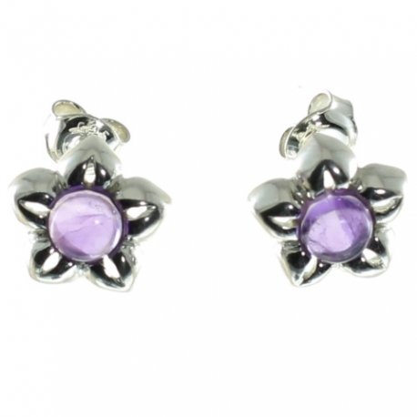 PENDIENTES AMATISTA