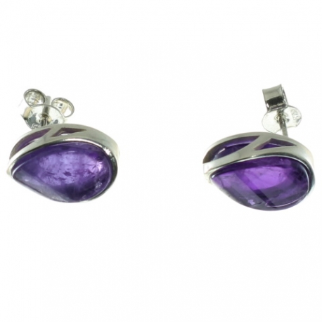 PENDIENTES AMATISTA
