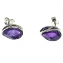 PENDIENTES AMATISTA