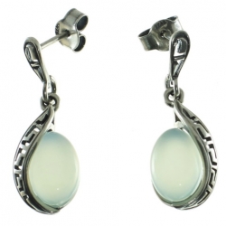 PENDIENTES AGATA AGUA