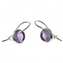PENDIENTES AMATISTA