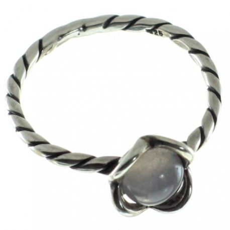 ANILLO CUARZO ROSA