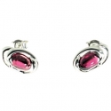 PENDIENTES GRANATE