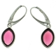 PENDIENTES GRANATE