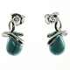 PENDIENTES TURQUESA