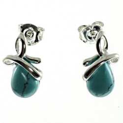 PENDIENTES TURQUESA