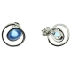 PENDIENTES ÁGATA AZUL