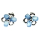 PENDIENTES ÁGATA AZUL