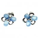 PENDIENTES ÁGATA AZUL