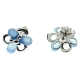 PENDIENTES ÁGATA AZUL