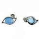 PENDIENTES ÁGATA AZUL