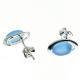 PENDIENTES ÁGATA AZUL