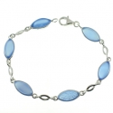 PULSERA ÁGATA AZUL
