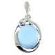 COLGANTE ÁGATA AZUL