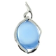 COLGANTE ÁGATA AZUL