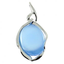 COLGANTE ÁGATA AZUL