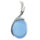 COLGANTE ÁGATA AZUL