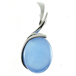 COLGANTE ÁGATA AZUL