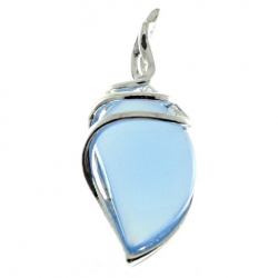 COLGANTE ÁGATA AZUL
