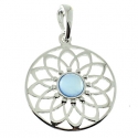 COLGANTE ÁGATA AZUL
