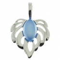 COLGANTE ÁGATA AZUL