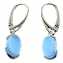 PENDIENTES ÁGATA AZUL