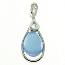 COLGANTE ÁGATA AZUL