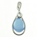 COLGANTE ÁGATA AZUL