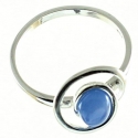 ANILLO ÁGATA AZUL