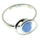ANILLO ÁGATA AZUL