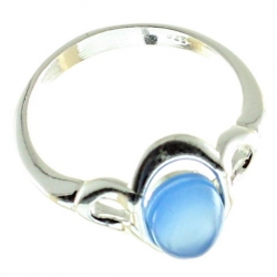 ANILLO ÁGATA AZUL