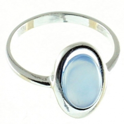 ANILLO ÁGATA AZUL