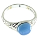 ANILLO ÁGATA AZUL