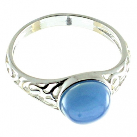 ANILLO ÁGATA AZUL