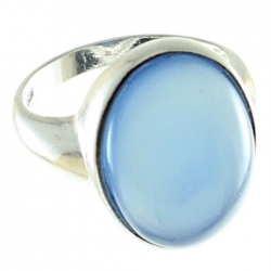 ANILLO ÁGATA AZUL