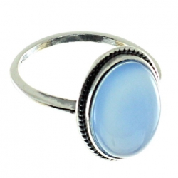 ANILLO ÁGATA AZUL