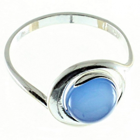 ANILLO ÁGATA AZUL