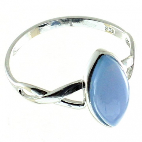 ANILLO ÁGATA AZUL