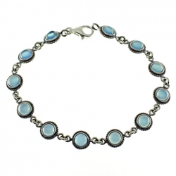 PULSERA ÁGATA AZUL