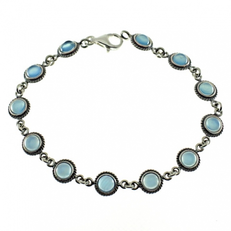 PULSERA ÁGATA AZUL